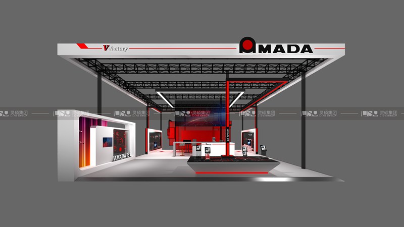 Amada-2019年第二届进博会展台设计案例